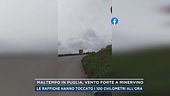 Maltempo in Puglia, vento forte a Minervino