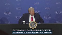 Trump: "L'Italia non c'è stata per noi, noi non ci saremo per loro"