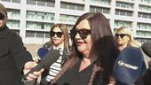 Pierina, Valeria all'udienza del processo contro Louis
