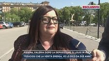 Pierina, Valeria dopo la deposizione di Louis in aula
