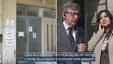 Mamma si getta dal balcone, gli ultimi aggiornamenti dal luogo della tragedia