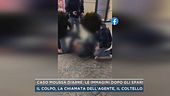 Caso Moussa Diarre, le immagini dopo gli spari