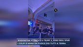 Washington, attentato a Trump, il video degli spari