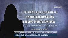 Il caso della ciocca di capelli tagliata in classe