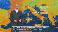 Meteo, le previsioni per i prossimi giorni