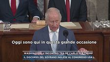 Washington, l'incontro tra Re Carlo III e Trump