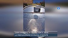 Caro energia, si cucina con il sole