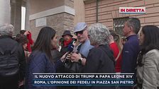 Trump attacca ancora il Papa, l'opinione dei fedeli