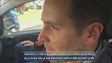 Garlasco, l'uscita di Andrea Sempio dalla Procura di Pavia