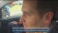 Garlasco, l'uscita di Andrea Sempio dalla Procura di Pavia