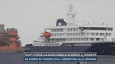Hantavirus, la nave arriva in porto a Tenerife