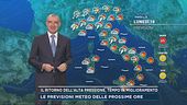 Il ritorno dell'alta pressione, tempo in miglioramento