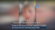 Alunni in gita scolastica tra i migranti a Trieste