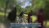Parma, il video dell'aggressione a due professori vicino a scuola