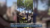 Parma, il video dell'aggressione a due professori vicino a scuola