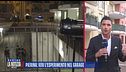 Pierina: ieri l'esperimento nel garage