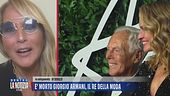 È morto Giorgio Armani, il ricordo di Jo Squillo