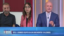 Vito, il runner colpito da un uovo mentre si allenava