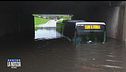 Temporali su Milano e in Lombardia: strade come fiumi