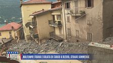 Maltempo: frana e colata di fango a Blevio, strade sommerse