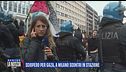 Sciopero per Gaza, a Milano scontri in stazione