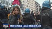 Sciopero per Gaza, a Milano scontri in stazione