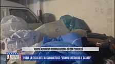 Parla la figlia dell'accumulatrice: "Stiamo liberando il garage"