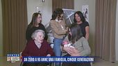 Da zero a 95 anni: una famiglia, cinque generazioni