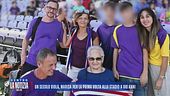 Un secolo viola, Marisa per la prima volta allo stadio a 100 anni