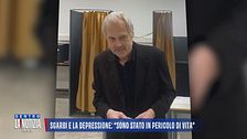 Vittorio Sgarbi e la depressione: "Sono stato in pericolo di vita".