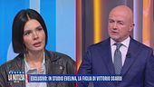 Esclusivo, in studio Evelina la figlia di Vittorio Sgarbi