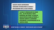 Le chat tra Sara e il fidanzato: "Dovrò risolvere questa situazione"