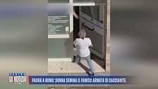 Paura a Roma: donna semina il panico armata di cacciavite