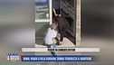 Roma, donna terrorizza Villa Gordiani