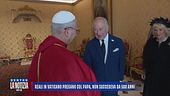 Reali in Vaticano pregano col Papa, non succedeva da 500 anni