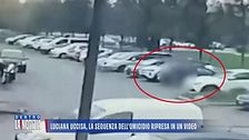 Luciana uccisa, la sequenza dell'omicidio ripresa in un video