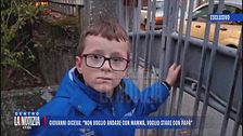 Giovanni diceva: "Non voglio andare con mamma, voglio stare con papà"