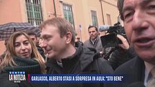 Garlasco, Alberto Stasi a sorpresa in aula: "Sto bene"