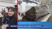 Dolce Natale: a Bergamo un treno da Guinnes tutto di cioccolato