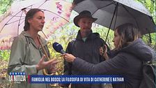 Famiglia nel bosco: la filosofia di vita di Catherine e Nathan