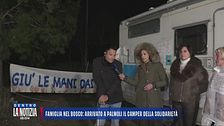 Famiglia nel bosco: arrivato a Palmoli il camper della solidarietà