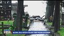 Maltempo, crolla cimitero in Calabria