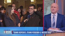 Frana a Niscemi: "Siamo disperati, stiamo perdendo le nostre case"