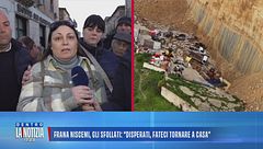 Frana Niscemi, gli sfollati: "disperati, fateci tornare a casa"