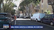 Roma, picchia e accoltella la compagna, poi si sente male