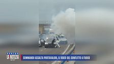 Commando assalta portavalori, il video del conflitto a fuoco