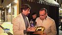 "Striscia la Notizia" consegna il Tapiro d'oro a Carlo Conti