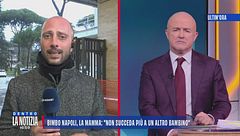 In collegamento dall'ospedale Monaldi di Napoli