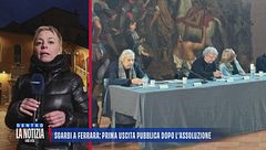 Sgarbi a Ferrara: prima uscita pubblica dopo l'assoluzione