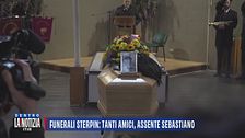Funerali Sterpin: tanti amici, assente Sebastiano